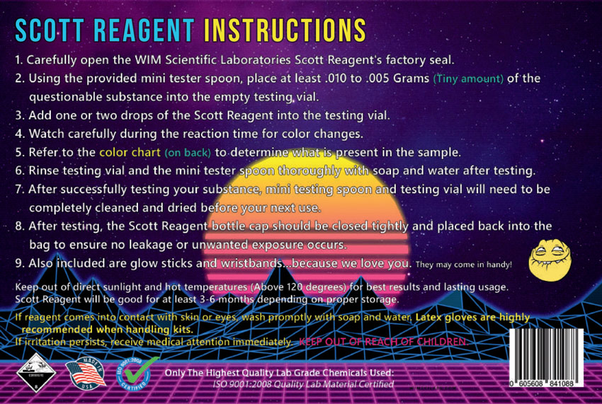 Reagent Chart