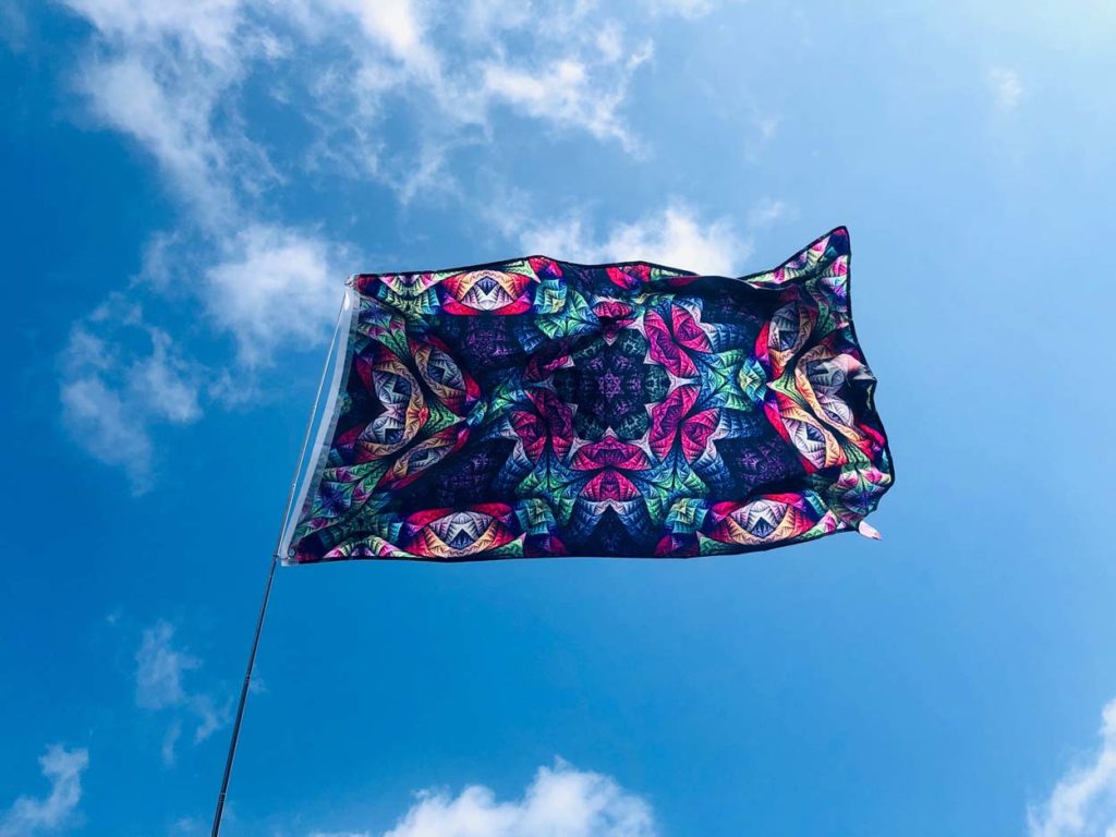 Festival Flags, Rave Totems, and Rave Flags & Poles For Sale